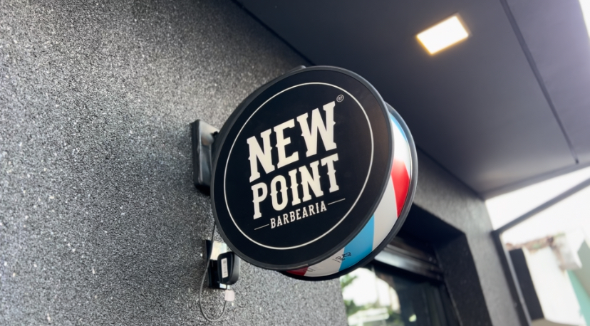 Mestre barbeiro da New Point Barbearia em Sertãozinho-SP