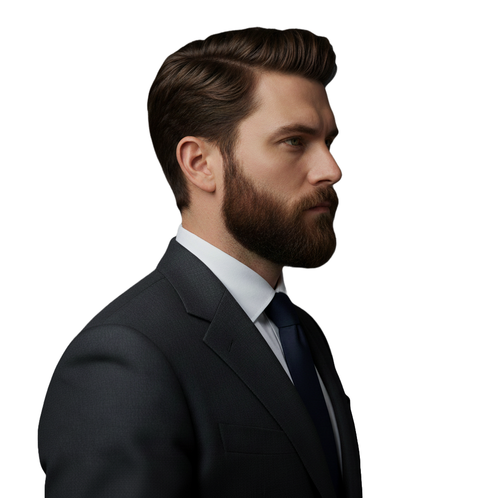 Barbeiro profissional da New Point Barbearia em Sertãozinho-SP